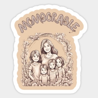 Momdarable, Mothers Day, Stickers Sticker